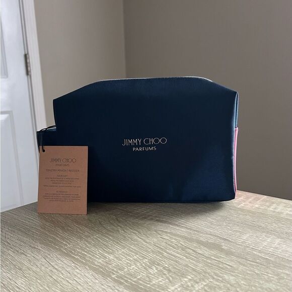 NWT …JIMMY CHOO Toiletry Bag - Picture 1 of 5